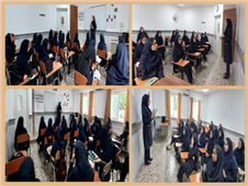 معرفی منابع سیزدهمین دوره جشنواره کتابخوانی رضوی در دبیرستان دخترانه شهید لرملکار